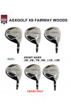 AGXGOLF MEN'S RIGHT HAND; "MAGNUM XS" FAIRWAY WOOD !!HEADS ONLY!! CHOOSE ANY or ALL: 3, 5, 7, 9, 11, 13